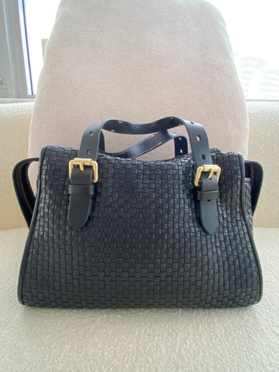 Cole Haan Handbags - Cole Haan woven leather bag